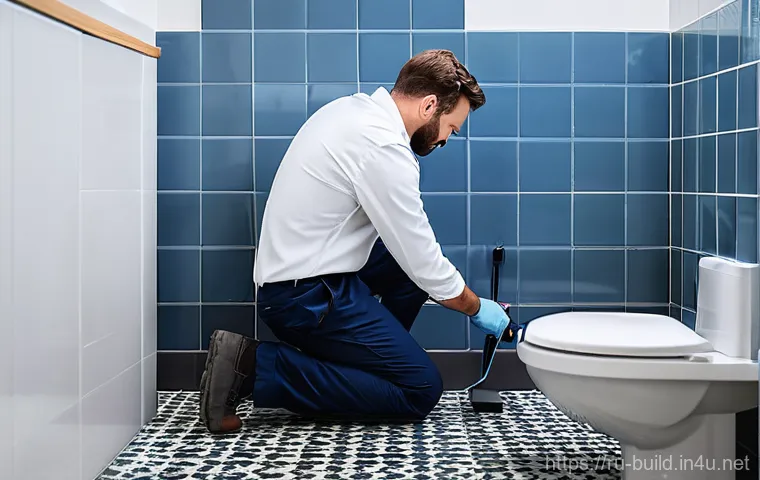 누수 탐지와 해결 - **Prompt:** A young woman, dressed in a comfortable long-sleeved shirt and jeans, stands in a modern...